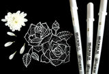 Sakura Gel Pens White Pack Of 3 - thestationerycompany.pk
