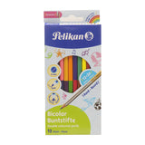 Pelikan Round Double Color Pencil 12 Pcs Box