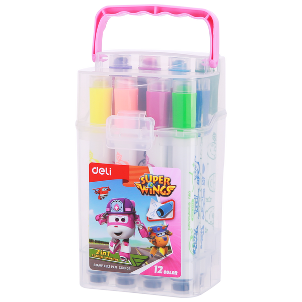 Deli Stamp Felt Pen EC10904