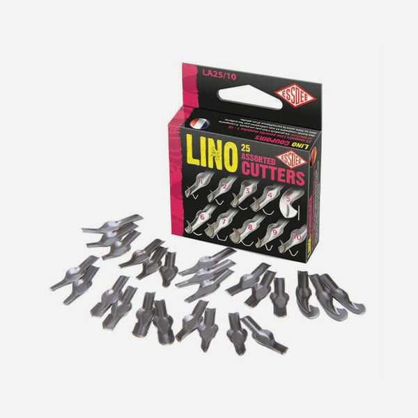 Lino Asstd Cutters 1-5 (25 assorted) LA-25/5