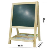 Wooden Multifunction Folding Learning Board Double Sided