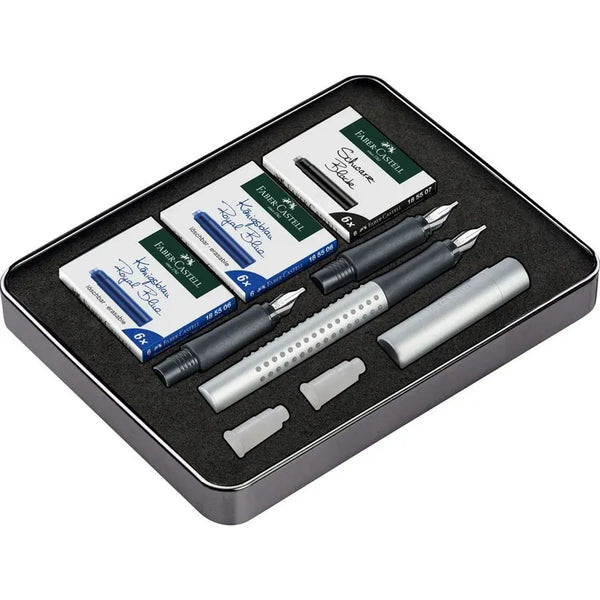 Faber Castell Calligraphy Gift Set - Silver