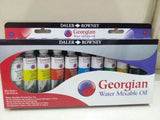 Daler Rowney Georgian Watermixable Oil Set Of 10x37ml