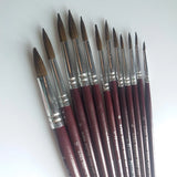 Giotto Natural Hair Round Brushes (Horse Hairs)