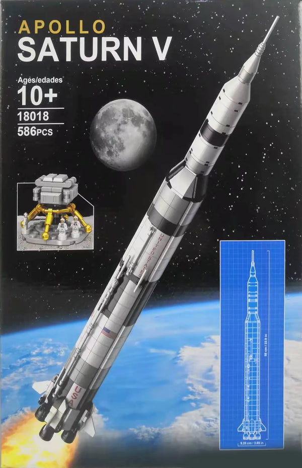 LEPIN APOLLO SATURN V BLOCKS 18018