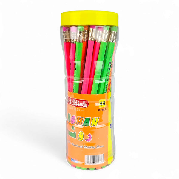 Goldfish Raushan HB Pencil Jar Pack Of 48