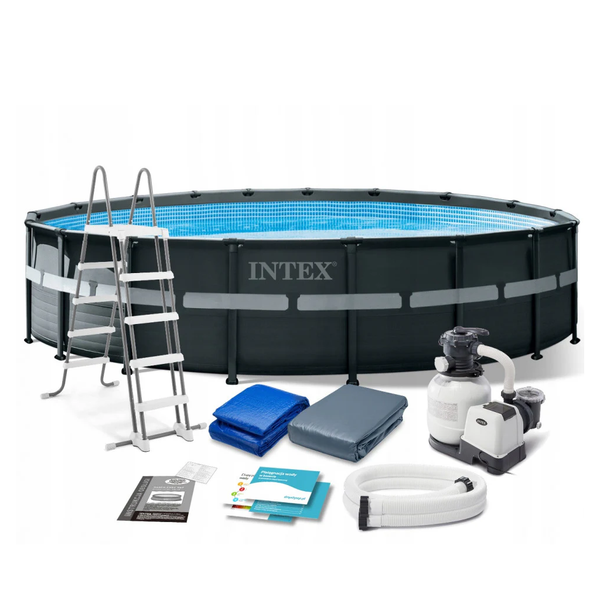 Intex Ultra XTR Frame Pool Set with Accessories  18ft x 52" 26330