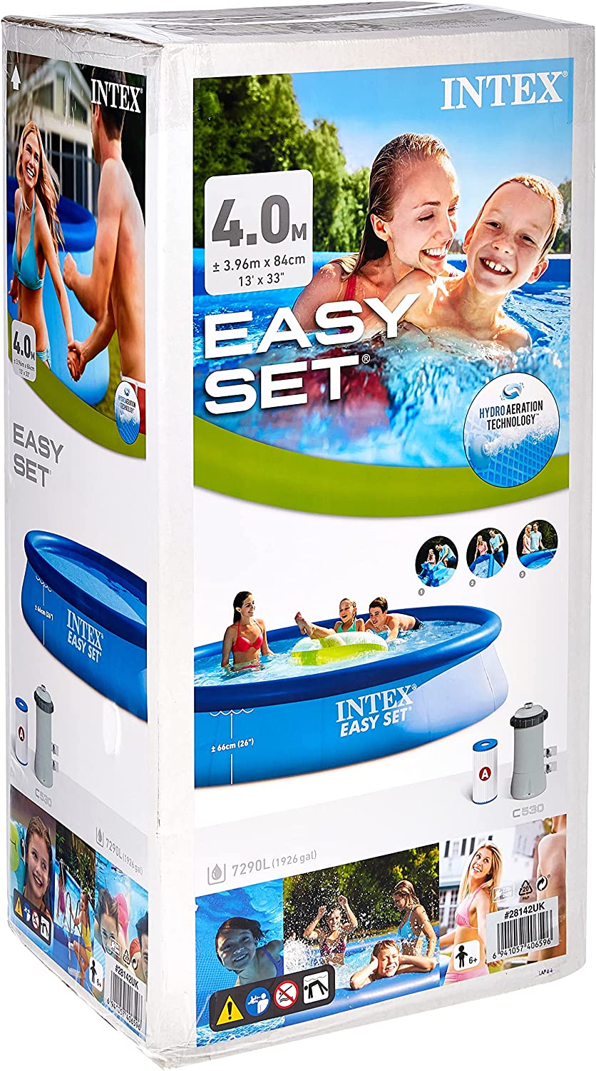 Intex Easy Set Swimming Pool With Filter Pump (13' x 33")