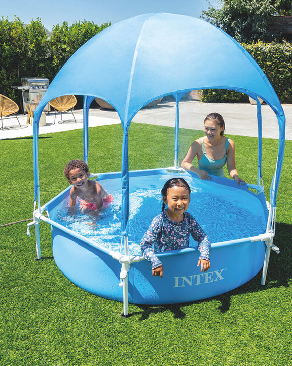 Intex Metal Frame Canopy Metal Frame Pool 6 X 15 28209