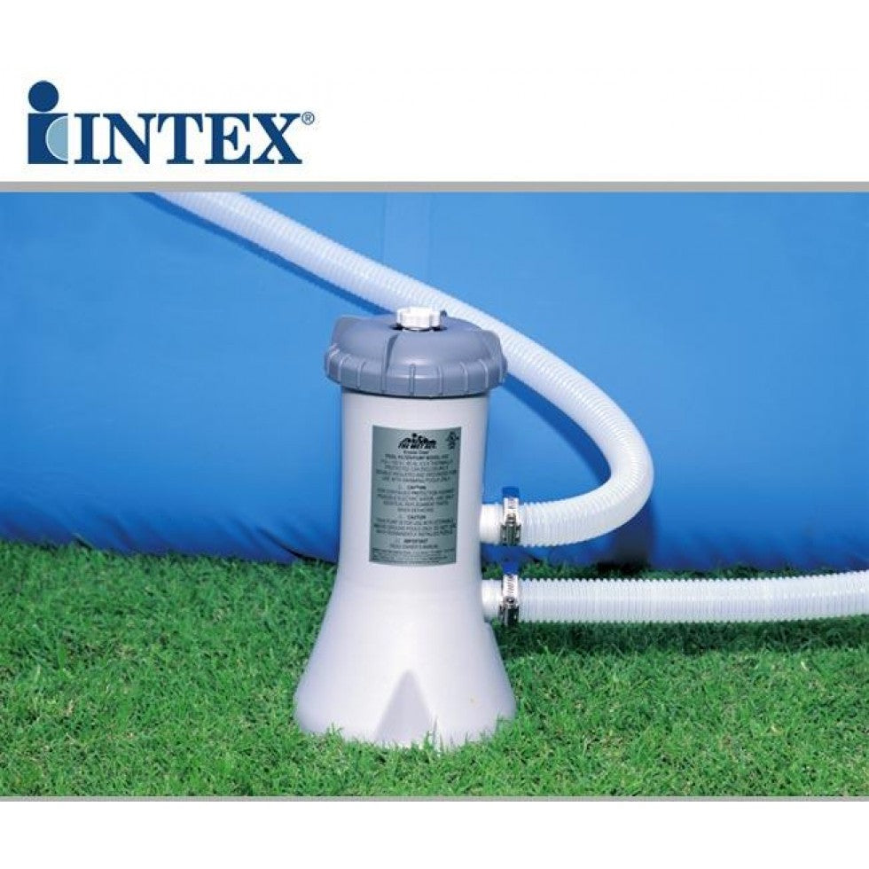 INTEX Épurateur à Cartouche Krystal Clear 2006 L/h – Filtration Efficace Pour Piscine Hors-Sol