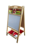 Wooden Preschool Education Two Sided Fold Drawing Board