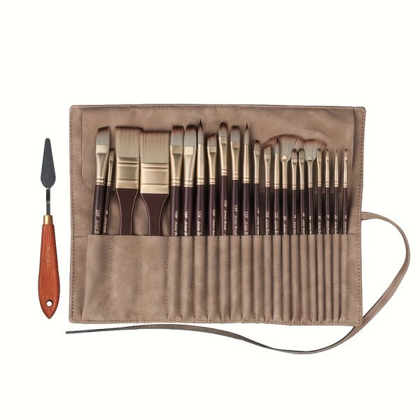Giorgione 24pcs High-Quality Nylon Brush Set