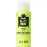Folk Art Glow In Dark Acrylic Paint 59ml