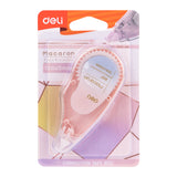 Deli Correction Tape Colorful Blister Card E8137