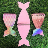 Mermaid Shiny Mini Spiral Notepad
