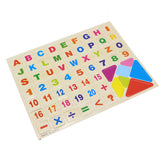 Wooden Multifunction Folding Learning Board Double Sided