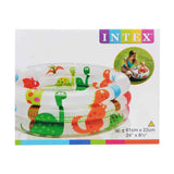 Intex Dinosaur 3 Ring Baby Pool ( 24" D x 8 " H )