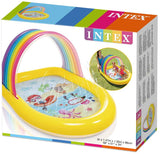 Intex Rainbow Arch Spray Pool 58" x 51" x 34"