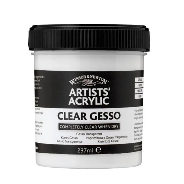 Winsor Newton Acrylic Clear Gesso 237ml