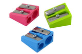 Kum Plastic Double Sharpener Single Piece