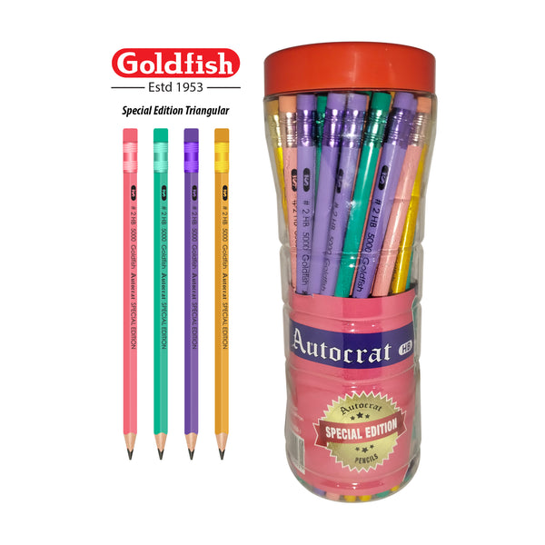 Goldfish Autocrat Pencil Special Edition 2HB Jar 48pcs