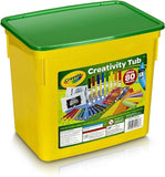 Crayola Creativity Tub, Over 80 Art Tools, Gifts for Kids