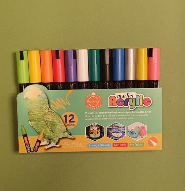 Keep Smiling Acrylic Color Marker