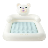 Intex Teddy Bear Kids Travel Bed With Hand Pump ( 45in x 70in x 28in )