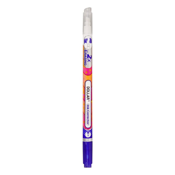 Ink corrector pen with visible branding on a white background