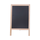 Dual Side Dry Erase White and Black Board With Stand