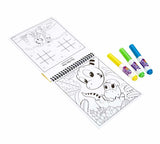 Crayola Dinosaur Color and Erase Reusable Activity Pad with Markers
