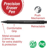 Faber-Castell  Precision Eraser Pen & 4 Count Refill Set