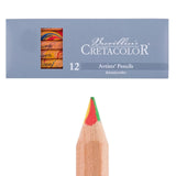 Cretacolor Mega 4 Color Rainbow Aqua Pencil Single Piece
