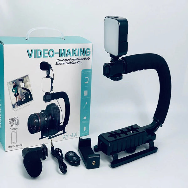 AY-49U Video Making Camera & Phone Stabilizer Kit