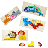 Animal Puzzle Wooden Learning Board
