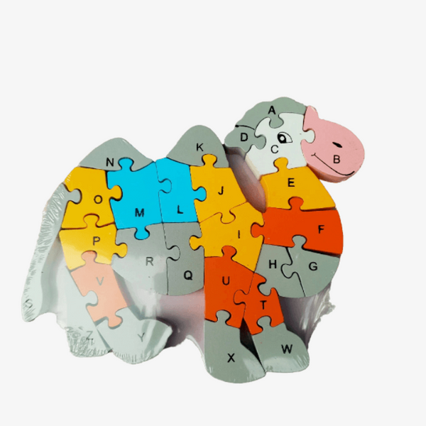 Animals Wooden Puzzle with Numbers