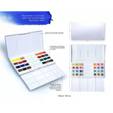 White Nights Artist Watercolor set of 24 Full Pans Plastic Box