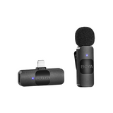 BOYA BY-V1 Wireless Microphone System, Omnidirectional for IOS Devices With 2 Year Official Warranty