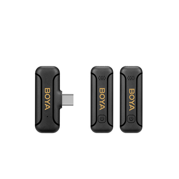 BOYA BY-WM3T2-U2 Wireless Microphone with C-Type Connector for Android Devices (2.4 GHz)