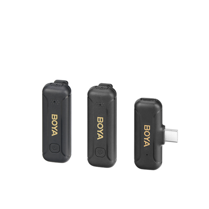BOYA BY-WM3T2-U2 Wireless Microphone with C-Type Connector for Android Devices (2.4 GHz)