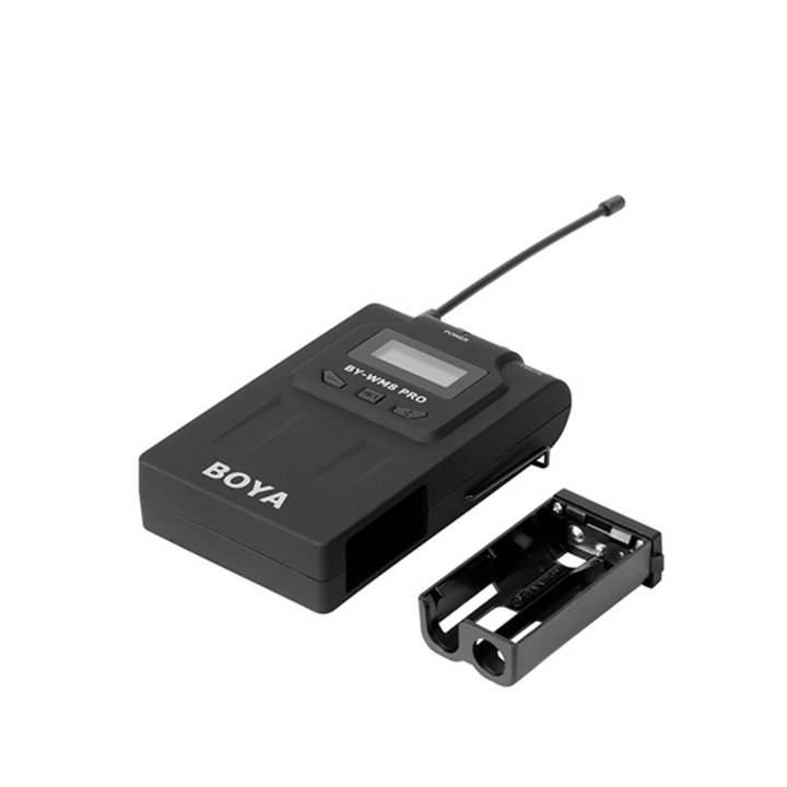 BOYA BY-WM8 Pro-K2 UHF Dual-Channel Wireless Lavalier System
