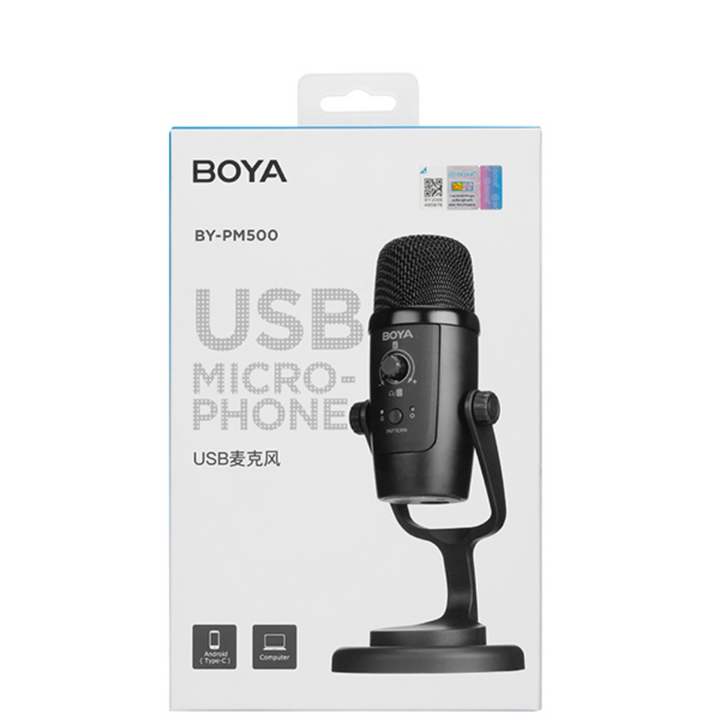 Boya PM-500 Condenser Microphone With 2 Year Official Warranty