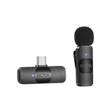 BOYA BY-V10 Wireless Microphone System, Omnidirectional for USB-C Devices With 2 Year Official Warranty