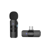 BOYA BY-V10 Wireless Microphone System, Omnidirectional for USB-C Devices With 2 Year Official Warranty