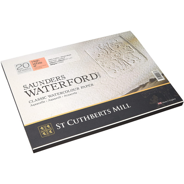Saunders Waterford Watercolor Paper Pads 14 x 10 (inches)