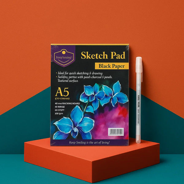 Black Paper Drawing Kit