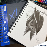 Canson XL Book Mixed Media Textured 300gsm A5
