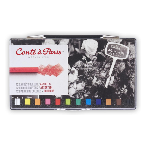 Conte a Paris Conte Care Soft Square Pastels Box of 12