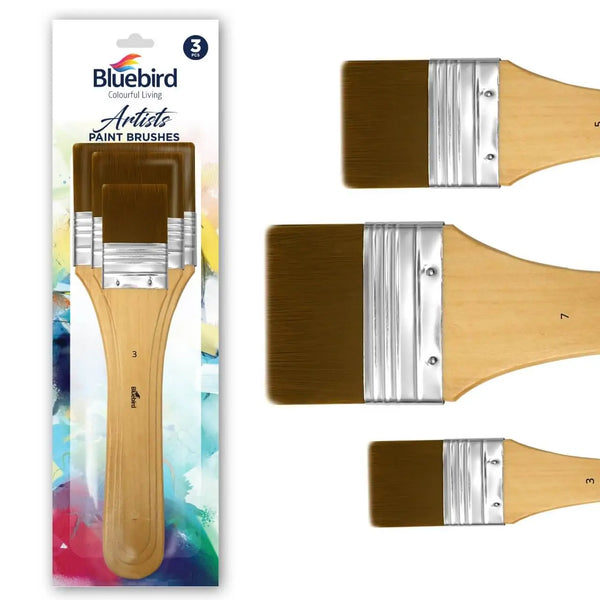 Bluebird Gesso Brush Set of 3