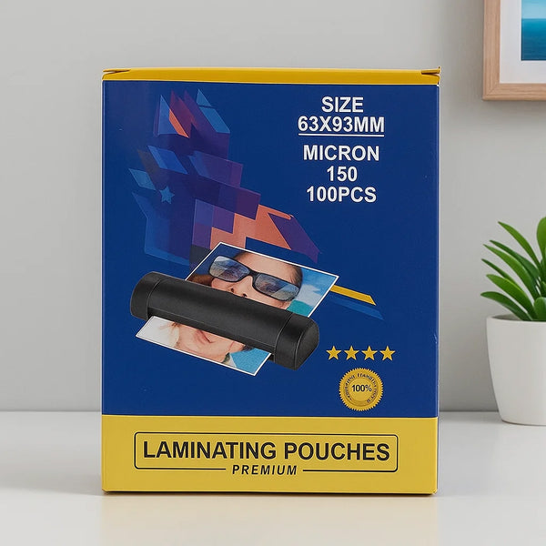 Crystal 150 Micron Lamination Pouch Pack of 100